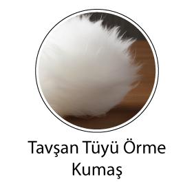 Tavşan Tüyü Örme Kumaş